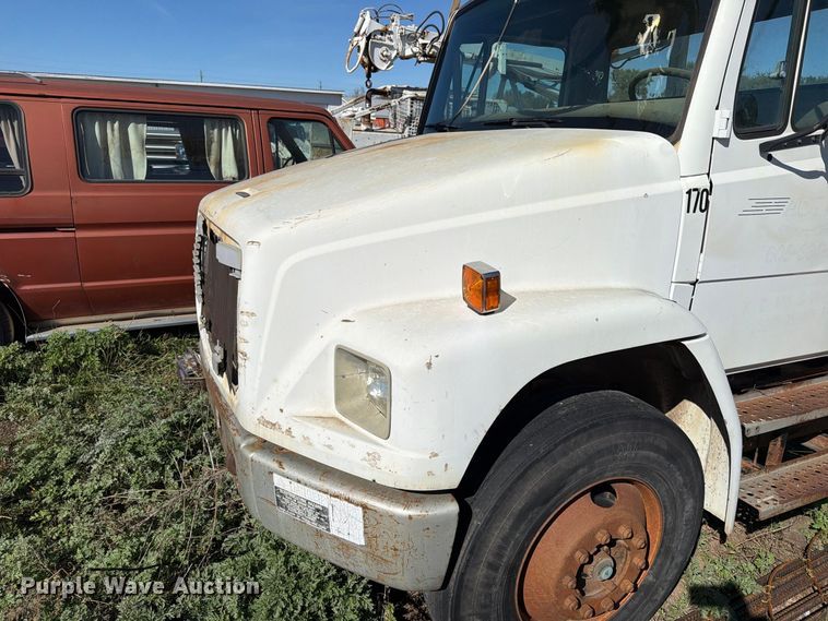 image for item FT6894 1997 Freightliner FL70 digger derrick truck
