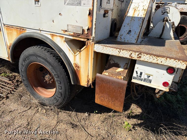 image for item FT6894 1997 Freightliner FL70 digger derrick truck