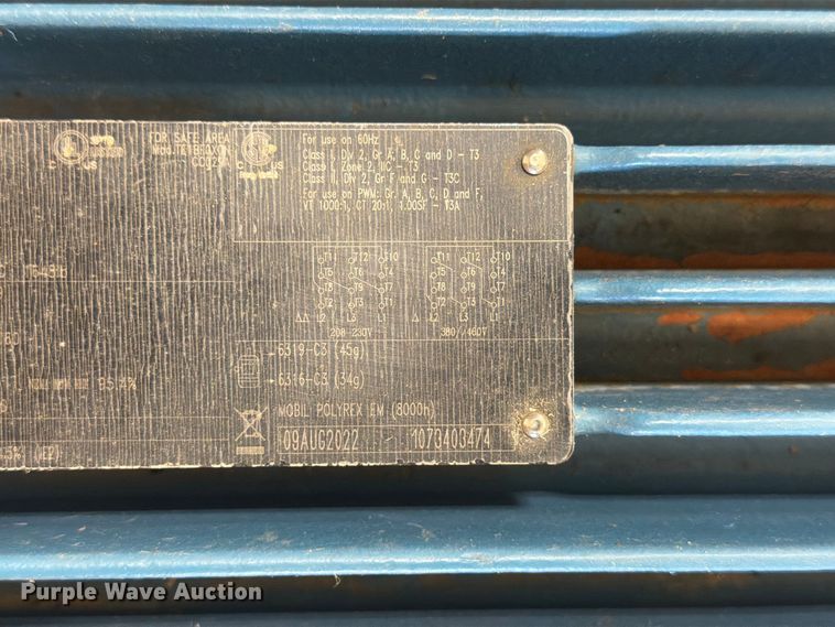 image for item FU0548 2022 WEG 12518ET3E444T-W22 Electric motor