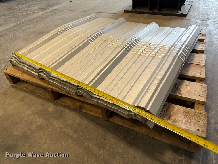 image for item FU0551 Approximately 40 steel roof ridge cap