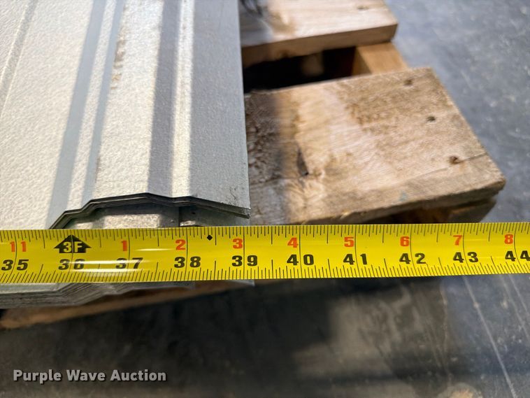 image for item FU0551 Approximately 40 steel roof ridge cap