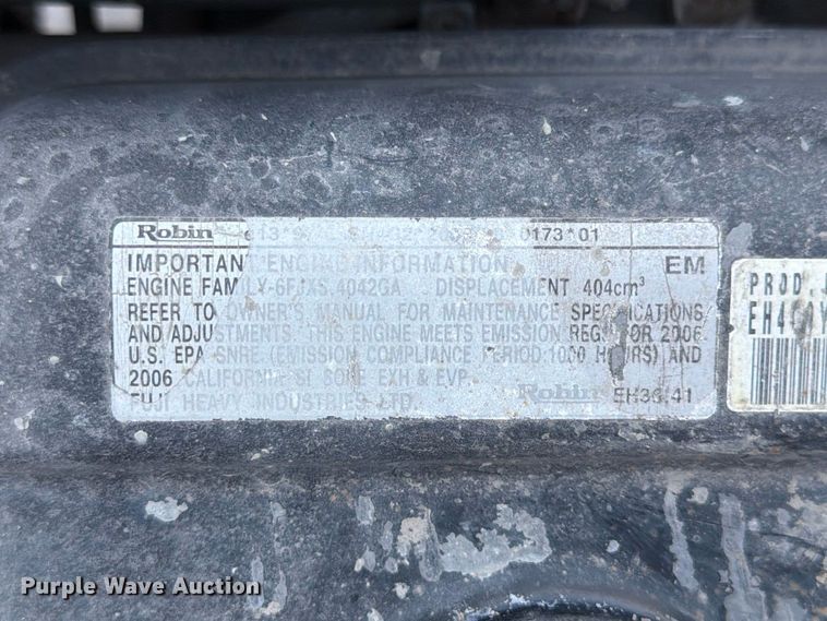 image for item FU0552 2006 Somero Copperhead XD 2.0 laser screed