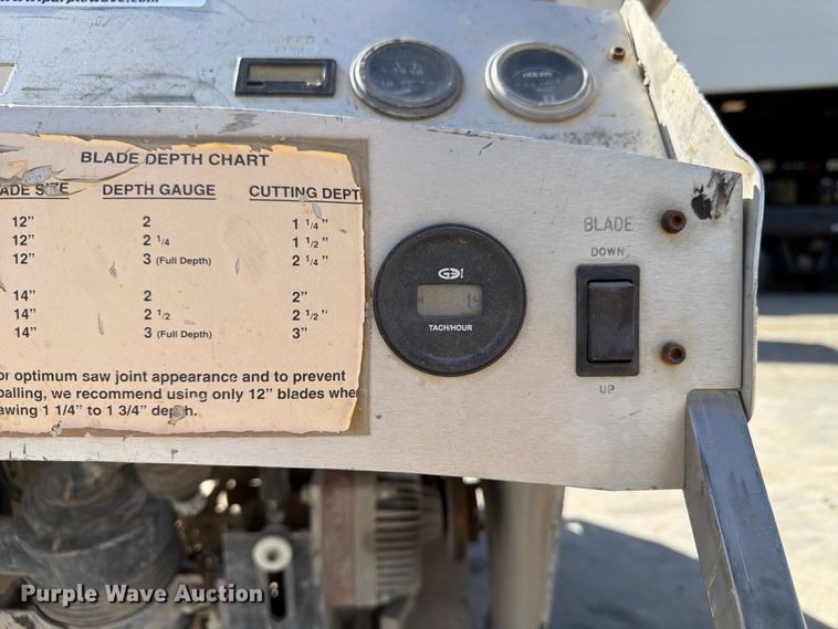 image for item FU0554 Soff-Cut GX-4200 concrete saw