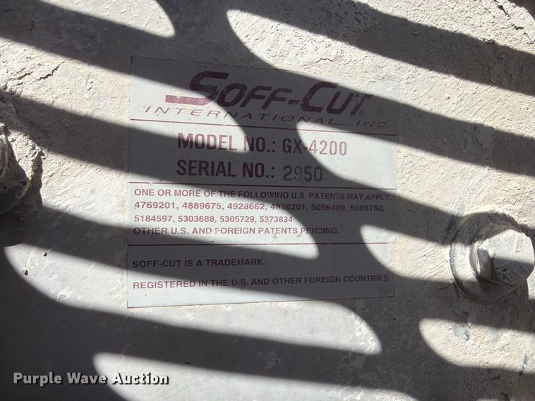 image for item FU0554 Soff-Cut GX-4200 concrete saw