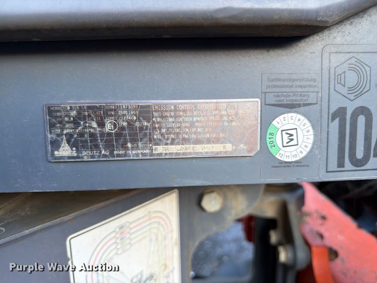image for item FU4729 2017 Hamm H 12i P single drum vibratory roller