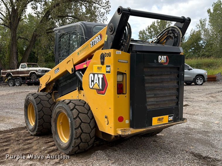 image for item FU4730 2021 Caterpillar 272D3 skid steer loader