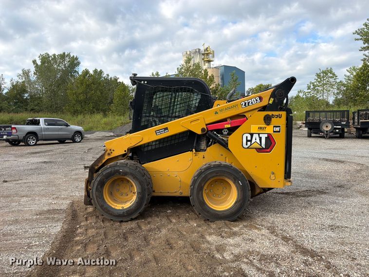 image for item FU4730 2021 Caterpillar 272D3 skid steer loader