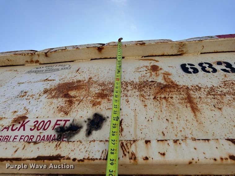 image for item FU4732 1996 Western Construction Components STR26 end dump trailer