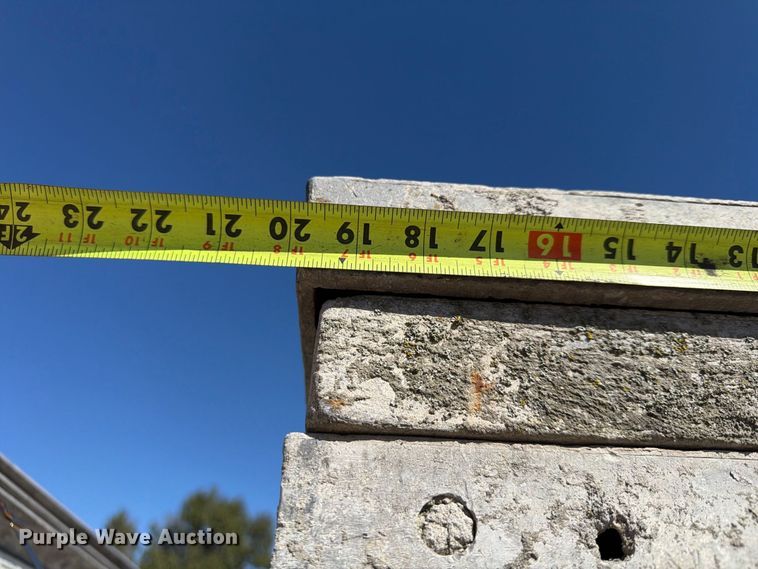 image for item FU4743 8' W concrete forms