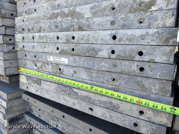 image for item FU4743 8' W concrete forms