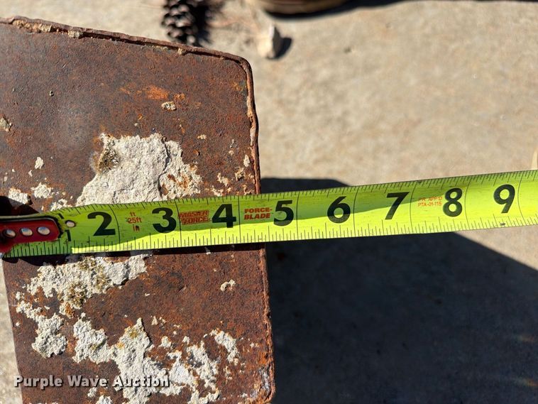 image for item FU4743 8' W concrete forms