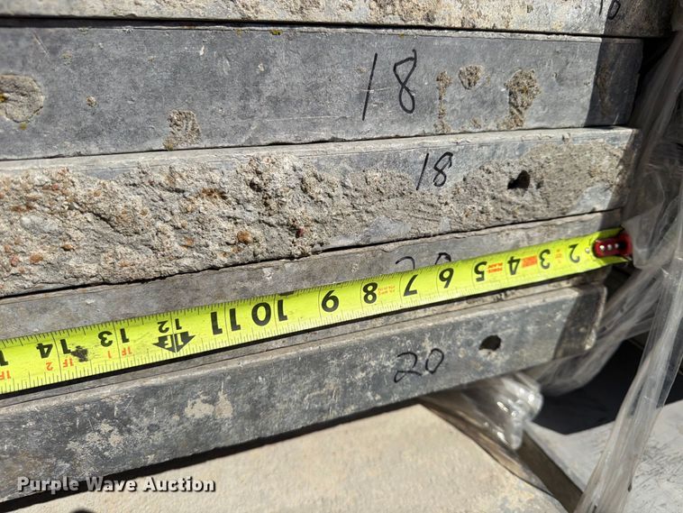 image for item FU4743 8' W concrete forms