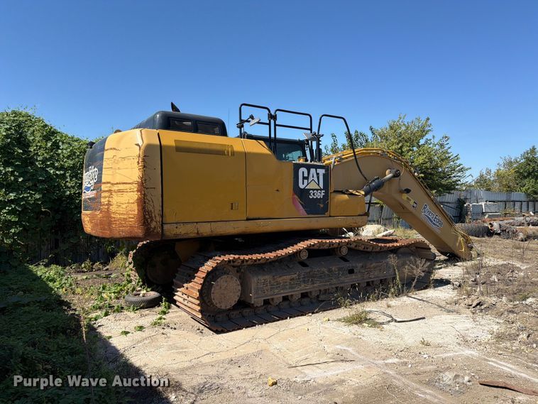 image for item FU4758 2016 Caterpillar 336F L excavator
