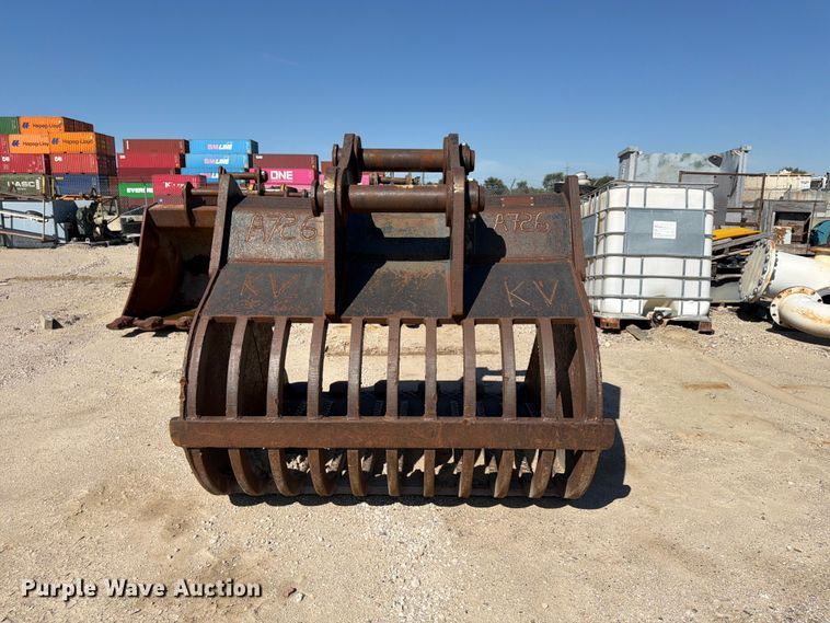 image for item FU4760 D&E Manufacturing 60 Skeleton excavator skeleton bucket