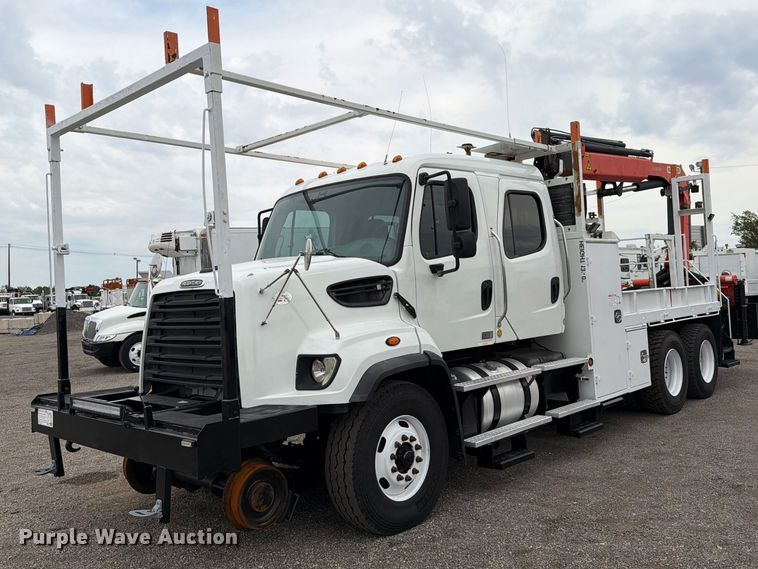 image for item FW3507 2014 Freightliner 108SD Crew Cab crane truck