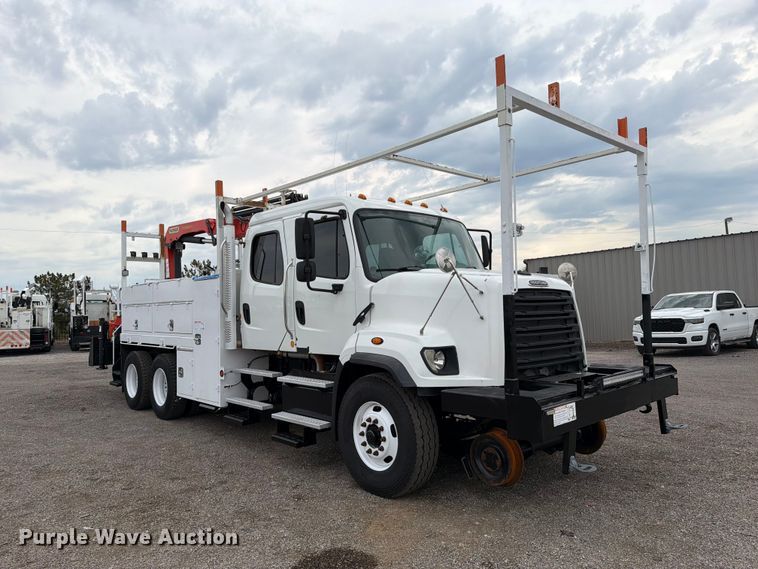 image for item FW3507 2014 Freightliner 108SD Crew Cab crane truck