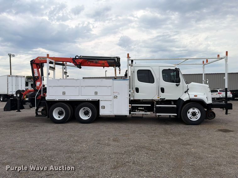 image for item FW3507 2014 Freightliner 108SD Crew Cab crane truck