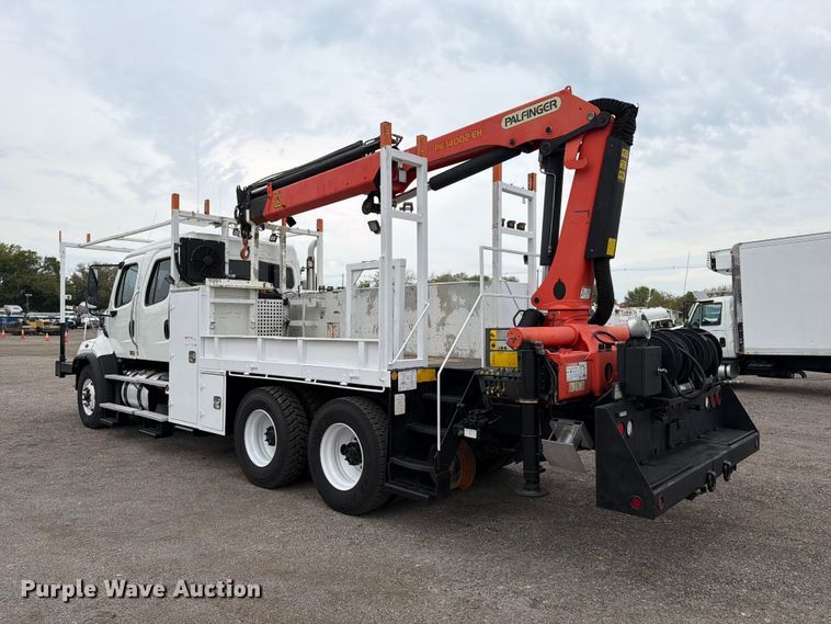 image for item FW3507 2014 Freightliner 108SD Crew Cab crane truck