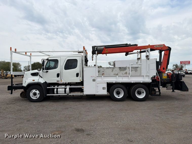 image for item FW3507 2014 Freightliner 108SD Crew Cab crane truck