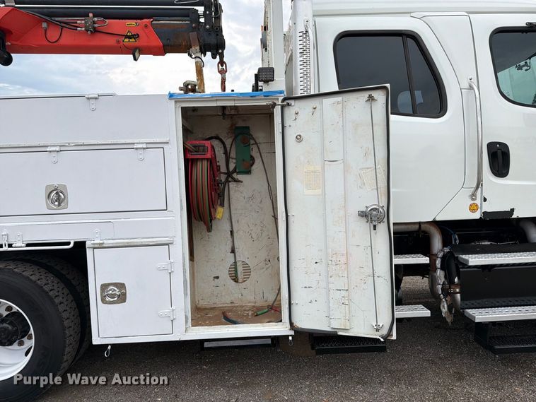 image for item FW3507 2014 Freightliner 108SD Crew Cab crane truck
