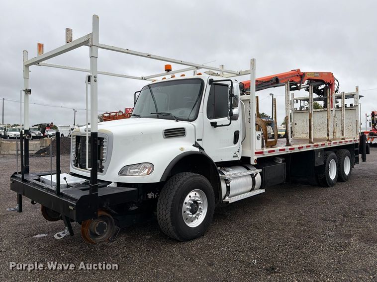 image for item FW3519 2010 Freightliner Business Class M2 crane truck