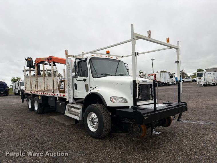 image for item FW3519 2010 Freightliner Business Class M2 crane truck