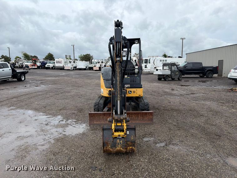 image for item FW3524 2015 John Deere 35G mini excavator