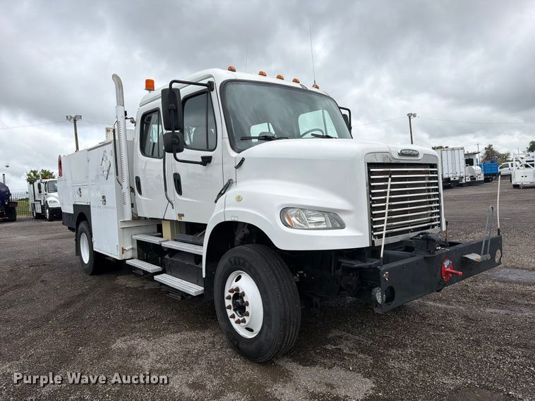 image for item FW3526 2012 Freightliner Business Class M2 Crew Cab utility / service truck