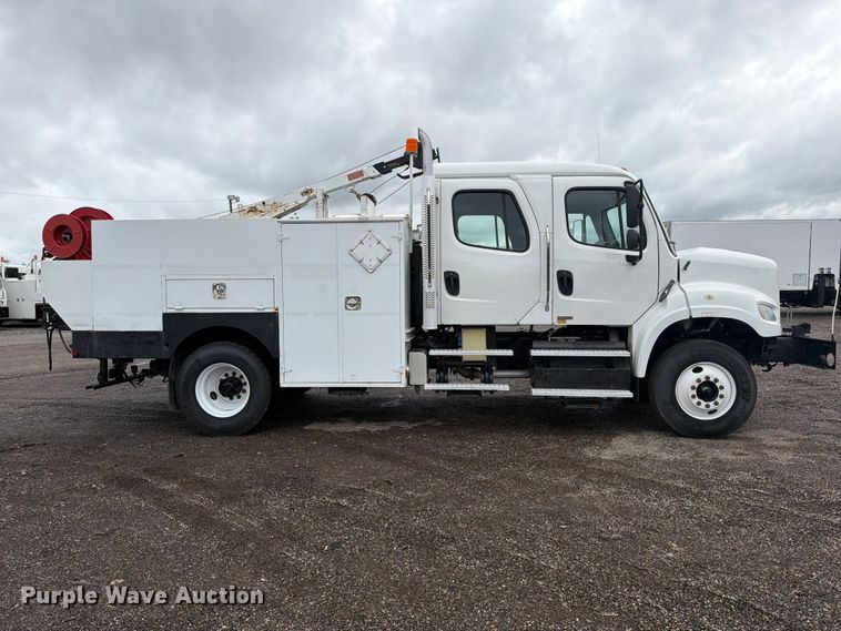 image for item FW3526 2012 Freightliner Business Class M2 Crew Cab utility / service truck