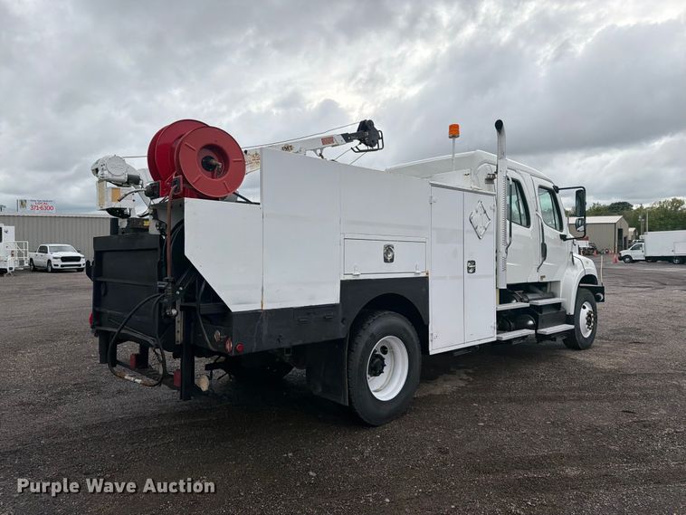 image for item FW3526 2012 Freightliner Business Class M2 Crew Cab utility / service truck