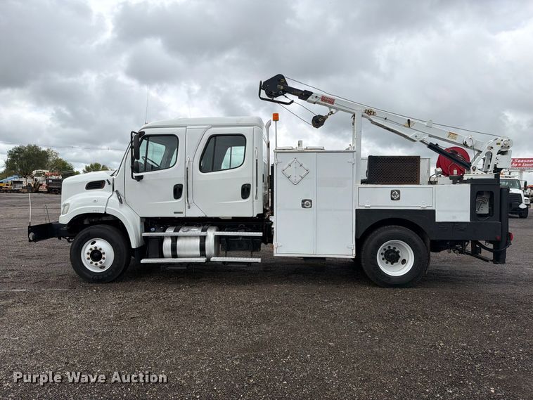 image for item FW3526 2012 Freightliner Business Class M2 Crew Cab utility / service truck