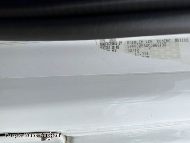 image for item FW3526 2012 Freightliner Business Class M2 Crew Cab utility / service truck