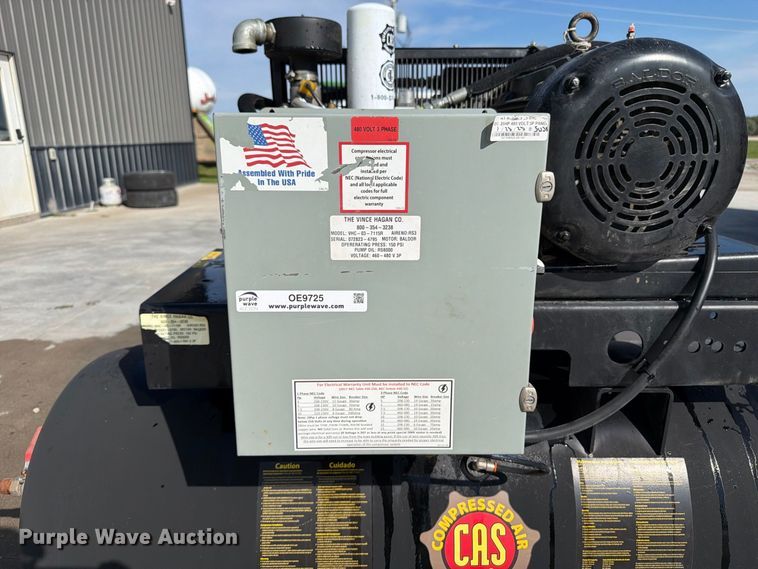 image for item OE9725 Vince Hagan Co. VHC-03-7115R air compressor