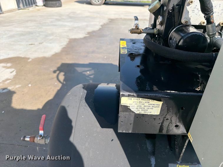 image for item OE9725 Vince Hagan Co. VHC-03-7115R air compressor