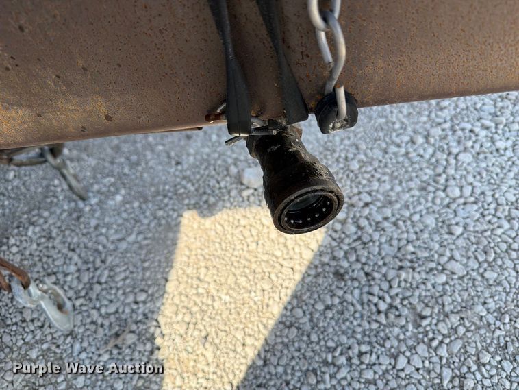 image for item OE9726 1992 Brady Truck Equip end dump pup trailer