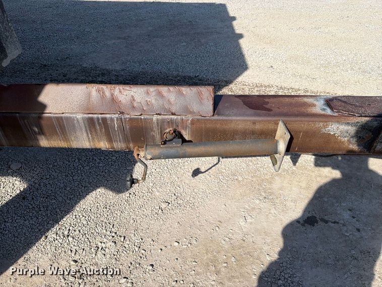 image for item OE9726 1992 Brady Truck Equip end dump pup trailer