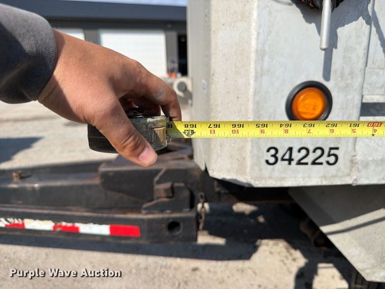 image for item OE9726 1992 Brady Truck Equip end dump pup trailer