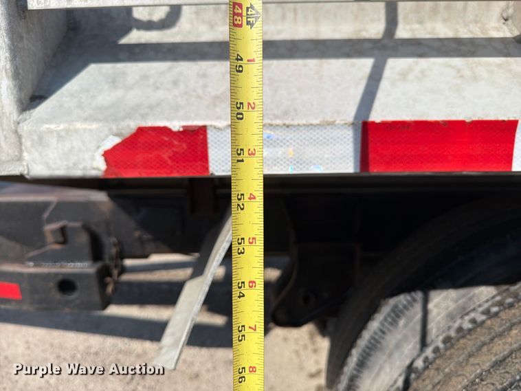 image for item OE9726 1992 Brady Truck Equip end dump pup trailer