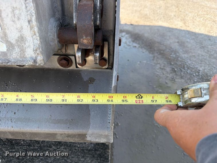 image for item OE9726 1992 Brady Truck Equip end dump pup trailer