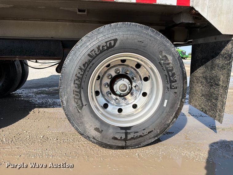 image for item OE9726 1992 Brady Truck Equip end dump pup trailer