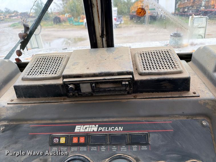 image for item OE9736 1997 Elgin Pelican P series sweeper