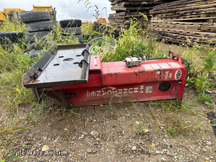 image for item OE9741 Hurricane HD 3700 skid steer drop hammer