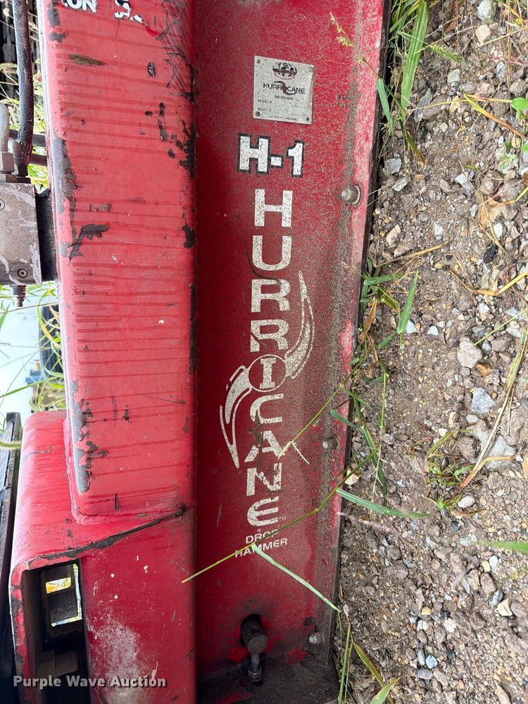 image for item OE9741 Hurricane HD 3700 skid steer drop hammer