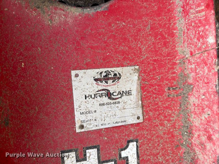 image for item OE9741 Hurricane HD 3700 skid steer drop hammer