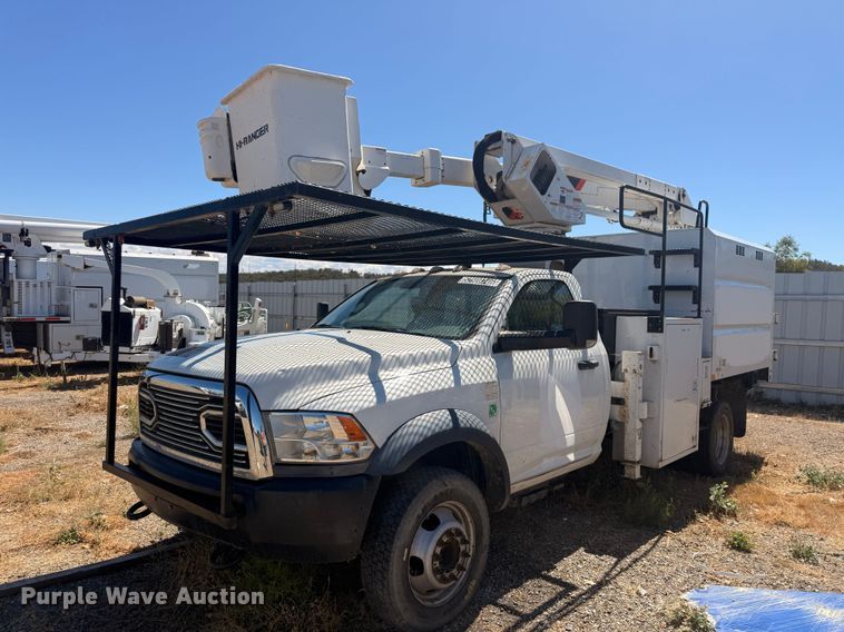 image for item YA3444 2013 Ram 5500 forestry bucket truck