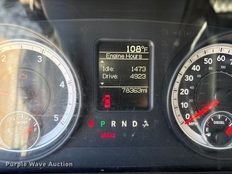 image for item YA3444 2013 Ram 5500 forestry bucket truck