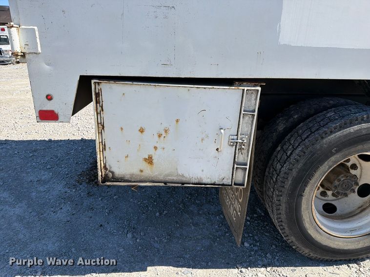 image for item YA3708 2015 Ford  F750 Super Duty Ext. Cab chipper truck