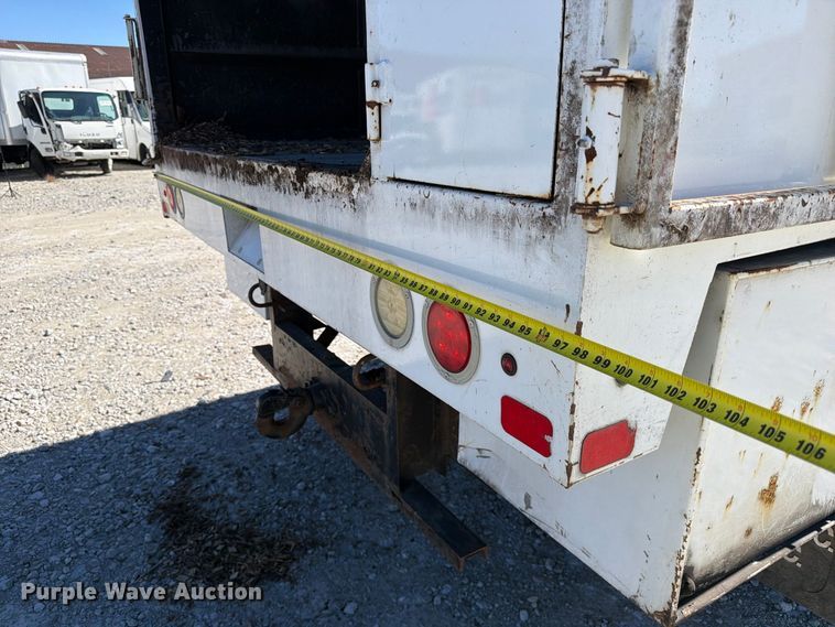image for item YA3708 2015 Ford  F750 Super Duty Ext. Cab chipper truck