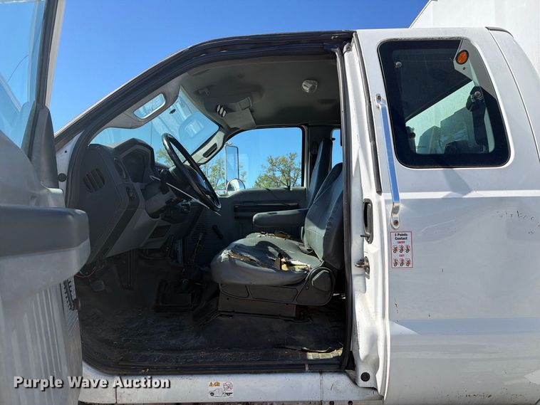 image for item YA3708 2015 Ford  F750 Super Duty Ext. Cab chipper truck