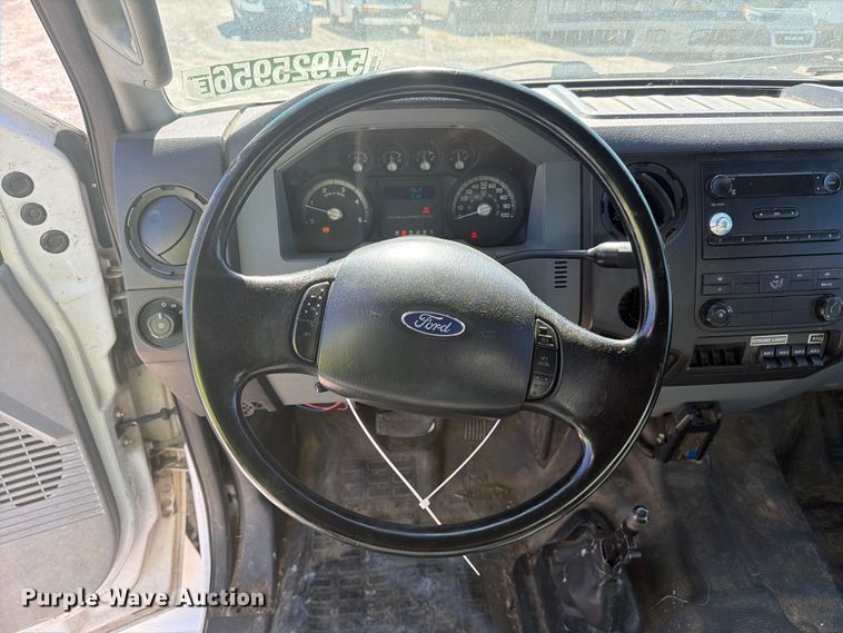 image for item YA3708 2015 Ford  F750 Super Duty Ext. Cab chipper truck